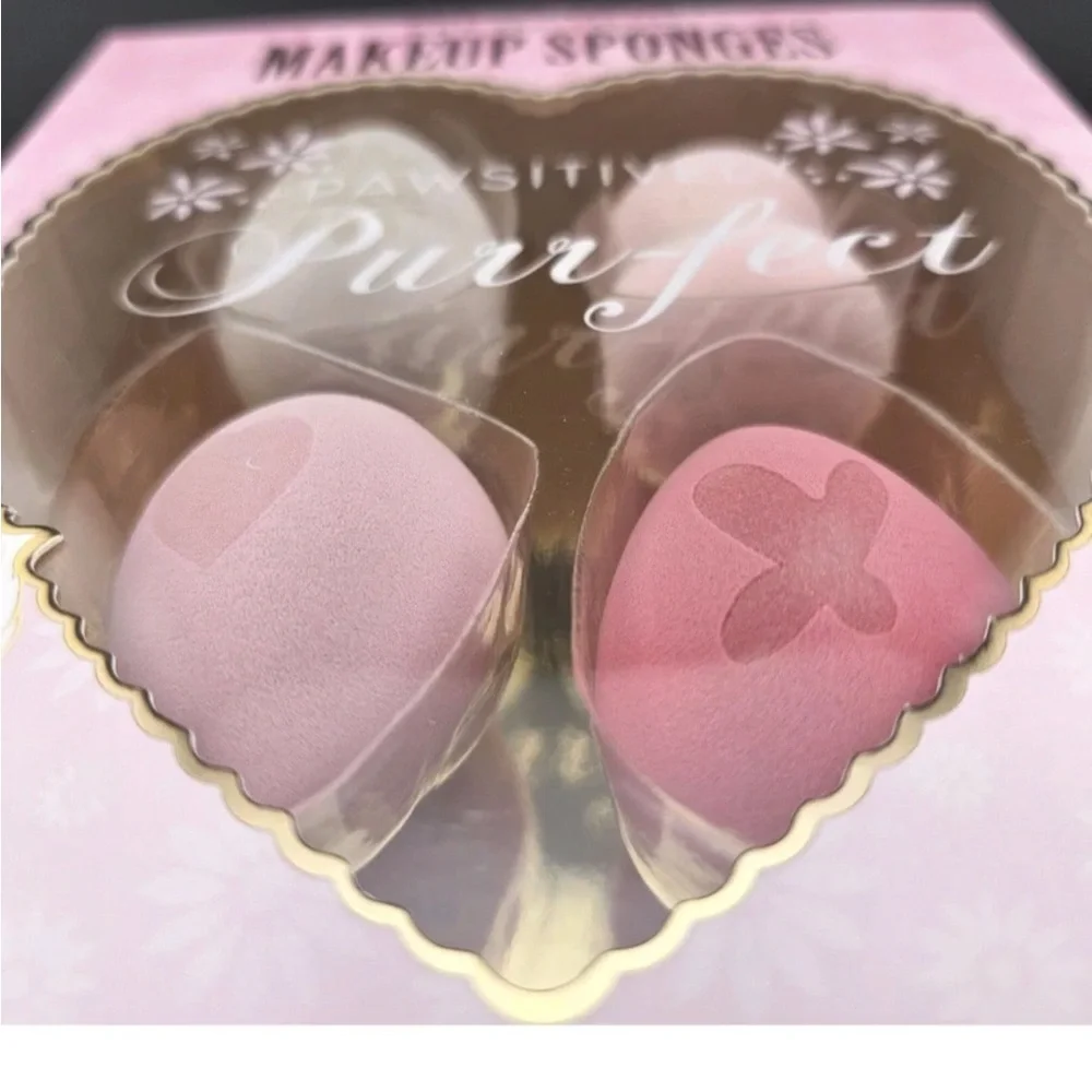 Disney Aristocats Marie Makeup Sponge Set 4 Count Blending Beauty Sponge Purr-fe